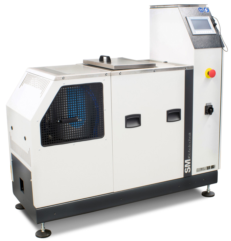 SM Klebetechnik effiziente Filterverklebung Maschiene